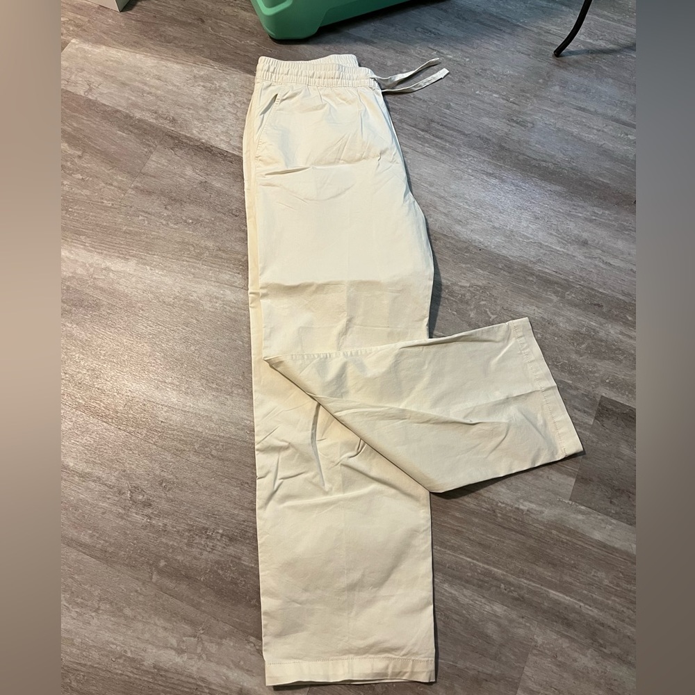 H&M White casual pants